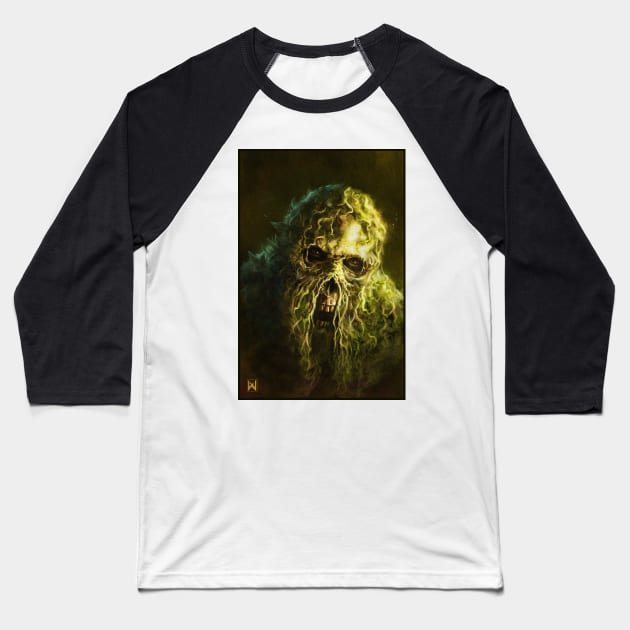 Swamp Thing Rises Baseball T-Shirt by Dmon28